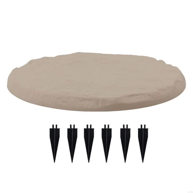 Easy Install Garden Walkway Paving Tile Realistic Stone Effect for Landscaping