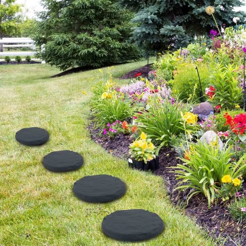 Easy Install Garden Walkway Paving Tile Realistic Stone Effect for Landscaping