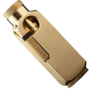 Original Handmade Brass Various Unique Shapes Retro Pure Copper Lighter Collection, Antique Pipe Machine