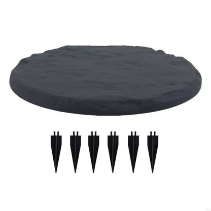 Easy Install Garden Walkway Paving Tile Realistic Stone Effect for Landscaping