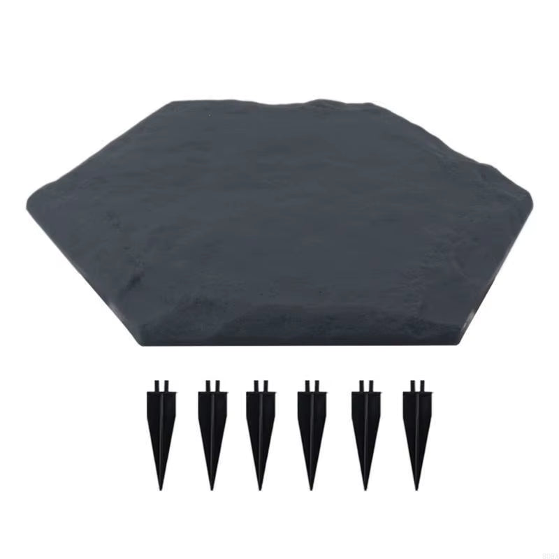 Easy Install Garden Walkway Paving Tile Realistic Stone Effect for Landscaping